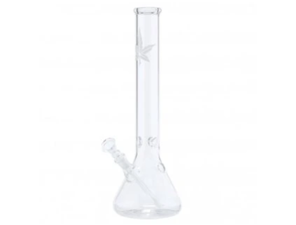 M-icebong Leaf|↕350mm|Ø40mm|SG14|hrúbka skla 4mm-Sklenený